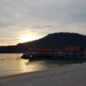 Por do sol Perhentian