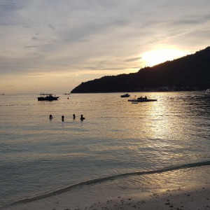 Por do sol Perhentian