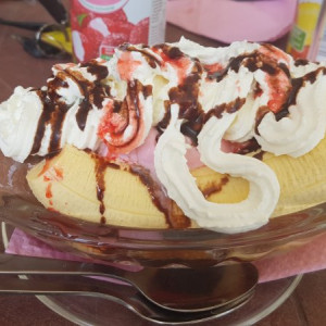 Banana split Abdul Chalet
