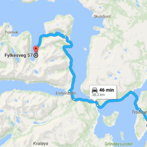 Tromso Para Grotfjord