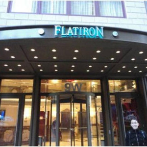 Fachada do Hotel Flatiron