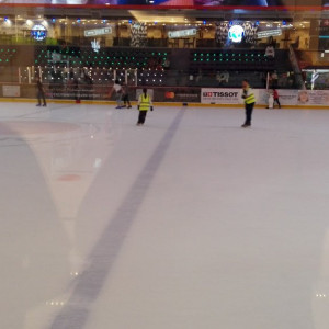 Dubai Mall - ringue de patinagem