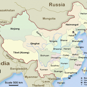 Chinese-province-level-map