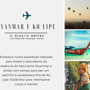 1. Viagem Myanmar+ko Lipe