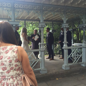 casamento em Central Park