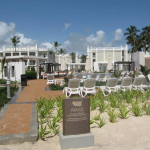 Zona pertencente ao "Sensimar" (reservada ao clientes da agência Tui)