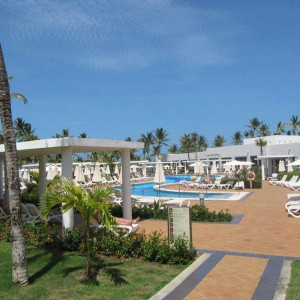 Vista da piscina