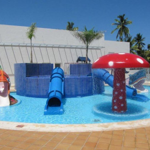 Aspeto do "mini clube"
