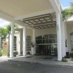 Entrada do hotel