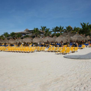 Praia do hotel