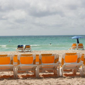 Praia do hotel