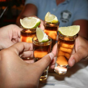 Tequilla no Restaurante Mexicano