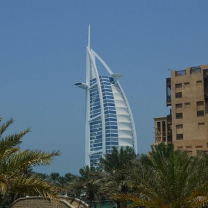 Burj Al Arab from Madinat Jumeirah