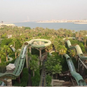View from Aquaventure Tower