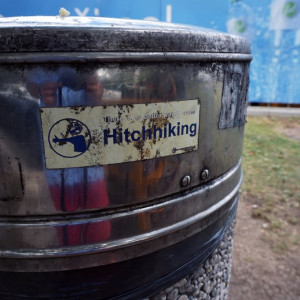 Hitchhiking-trash