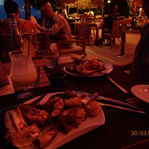 Buffet seafood