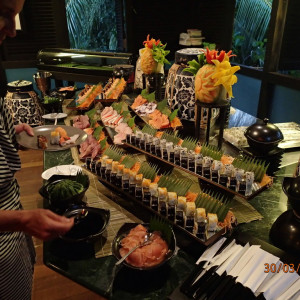 Sushi buffet