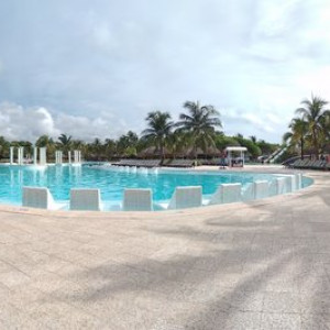 Panorâmica Pisicina do Grand Palladium Colonial