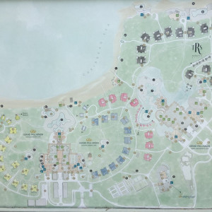 Mapa do resort