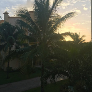 Amanhecer, vista do quarto