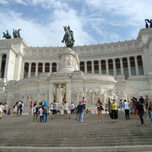 Piazza Venezia em Roma