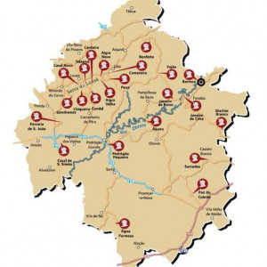 mapa aldeiasxisto