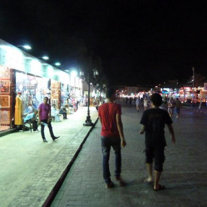 Ruas comerciais de Sharm el Sheikh