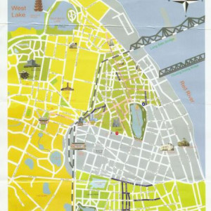 mapa De hanoi Com indicações