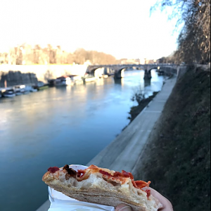 Pizza on the way