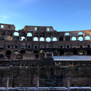 Coliseu por dentro