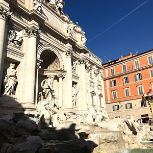 Fontana di Trevi de dia