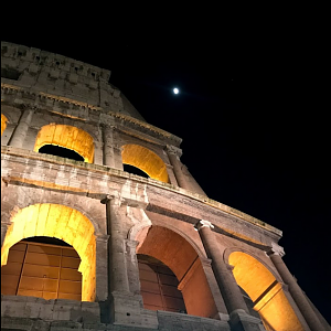 Coliseu de noite