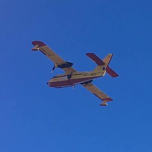 Avião Fogos