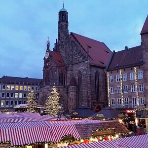 Mercado de Natal - Nuremberga