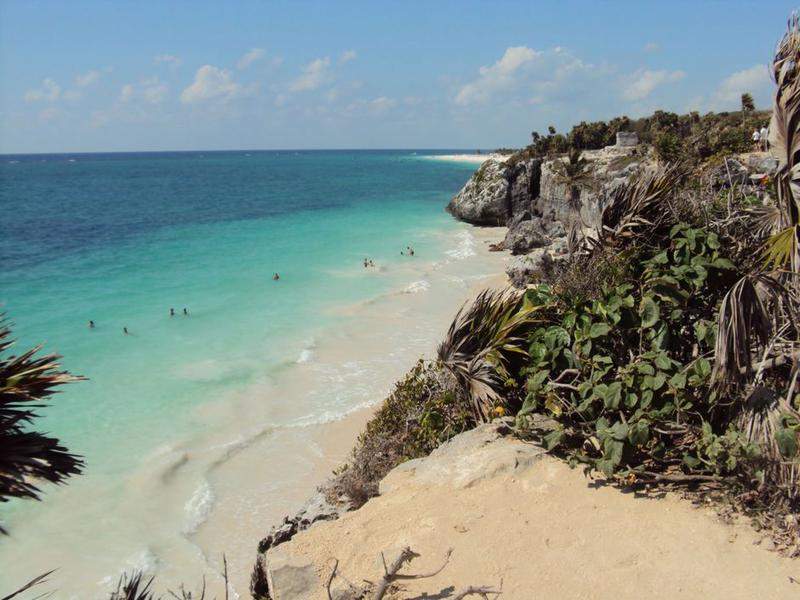 2011 Praia das Ruínas de Tulum, Riviera Maia, México