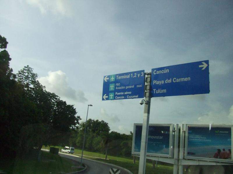 A caminho do hotel...