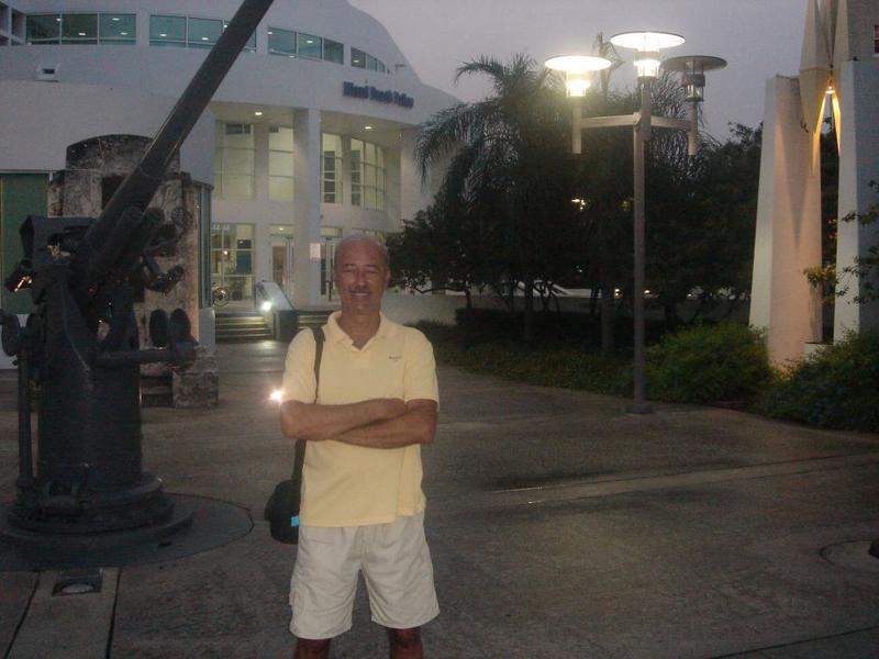 A "esquadra" da polícia em Miami Beach