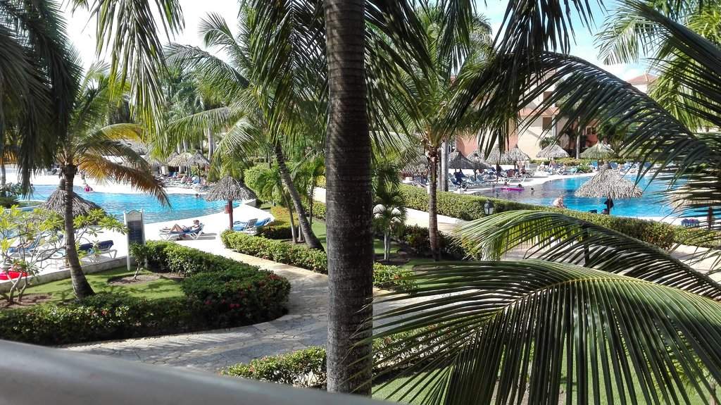 A vista do quarto