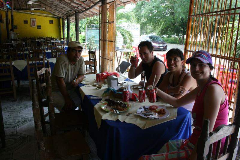 Almoço com sr. Espinoza