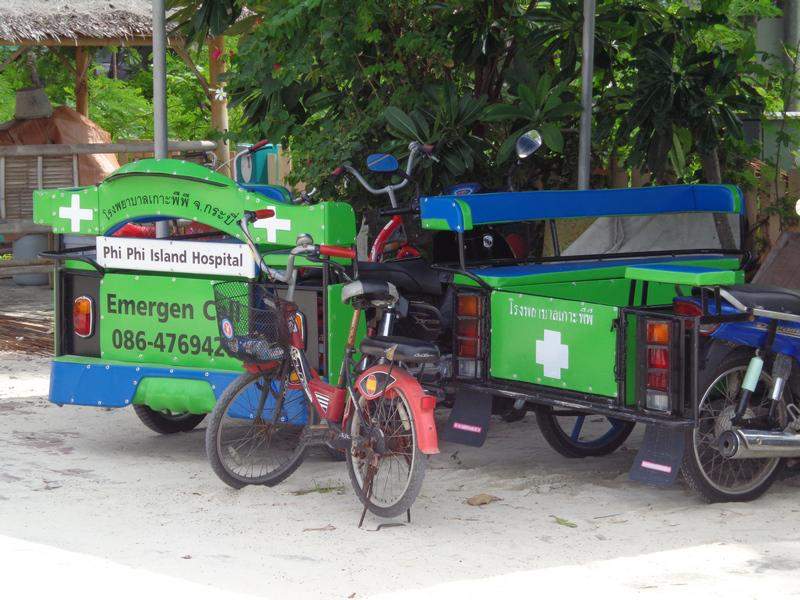 Ambulância nas Phi Phi