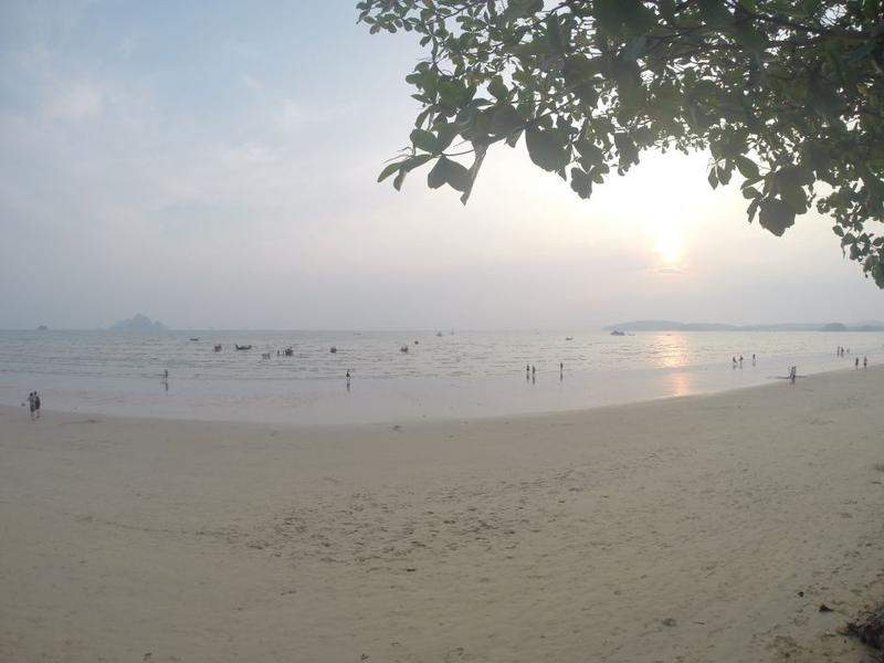 Ao Nang pôr do sol