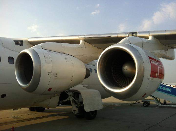 Avro RJ100 da Swiss