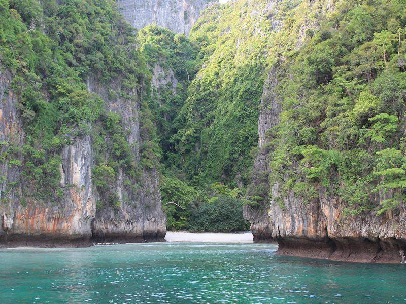 Chegada a Maya Bay