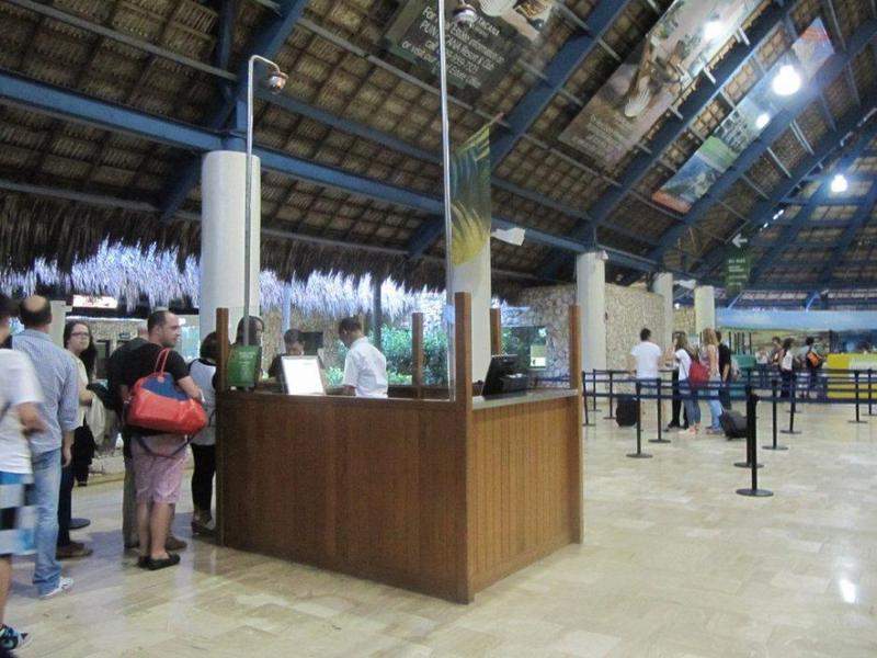 Chegada ao aeroporto (muito pitoresco)