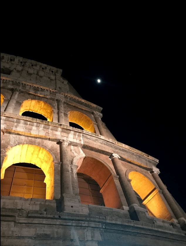 Coliseu de noite