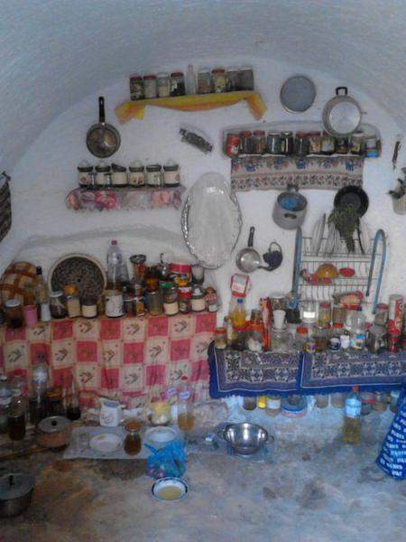 Cozinha da casa Berbere