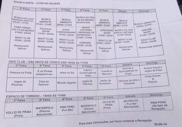 Documentos úteis do hotel5