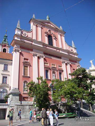 DSC04530 Igreja Franciscana   Ljubljana