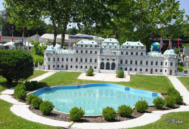 DSC04718 Palácio Belvedere (Viena) - Minimundus - Klagenfurt 2.JPG