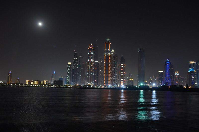 Dubai City from sea